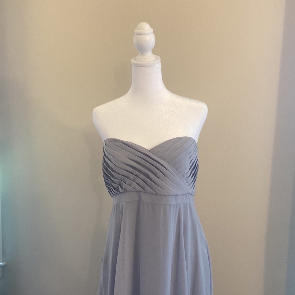 Eva Mendes long grey dress (size 8)